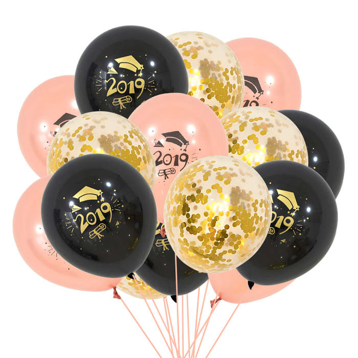 Confetti Congratulation Graduation Balloons