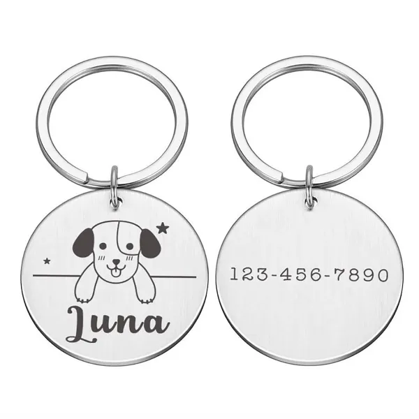 Kawaii Pet ID Tag