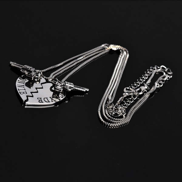 BONNIE and CLYDE Pendant Necklaces