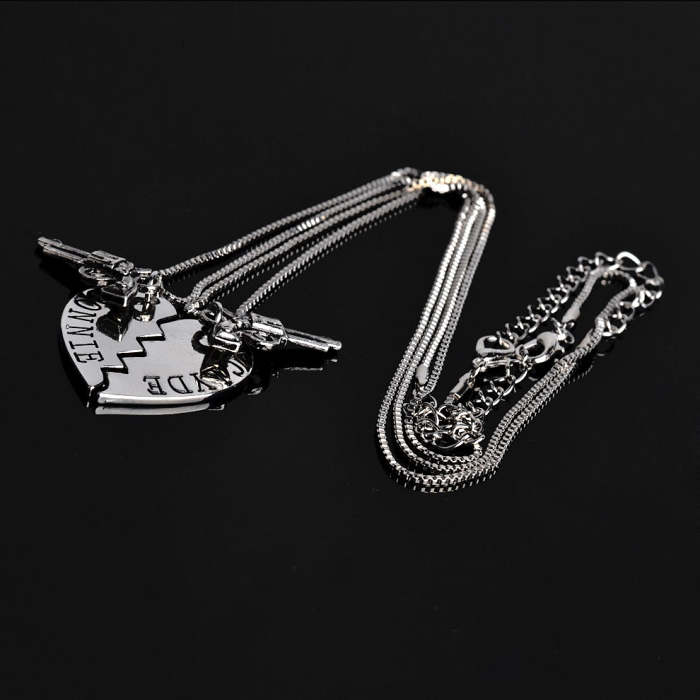 BONNIE and CLYDE Pendant Necklaces