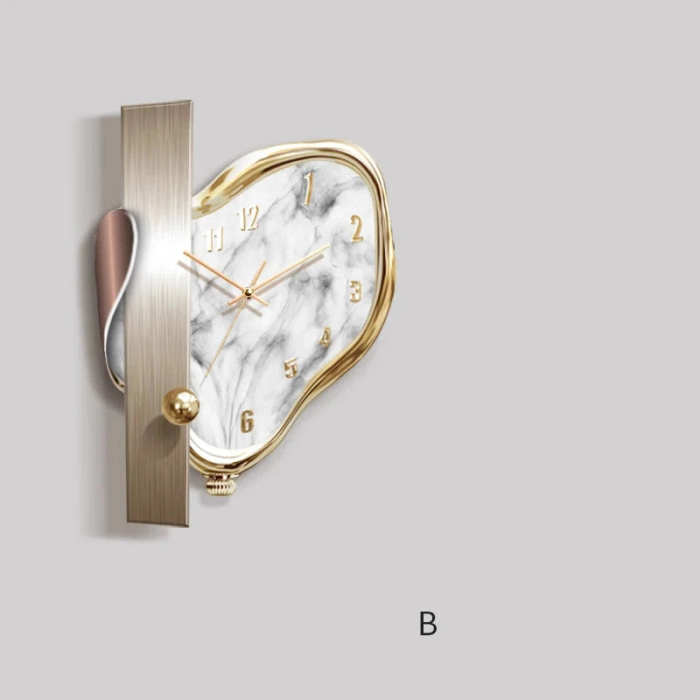 Modern Dome Swingable Wall Clock