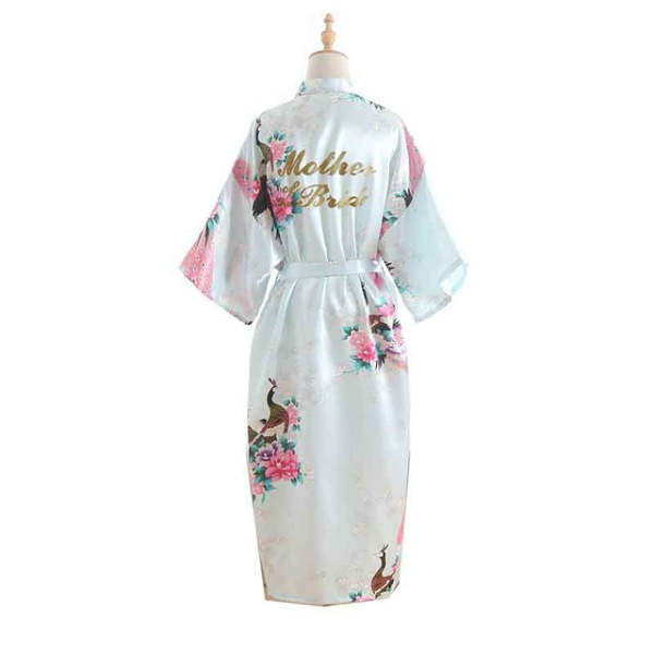 Bride And Bridesmaid Bridal Party Floral Kimono Robes