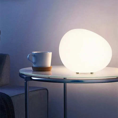Modern Cobblestone Table Lamp
