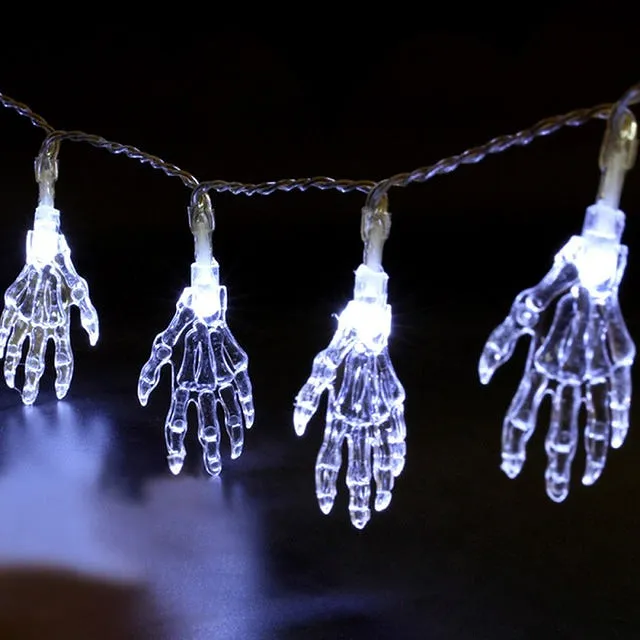 Scary Outdoor Halloween String Lights