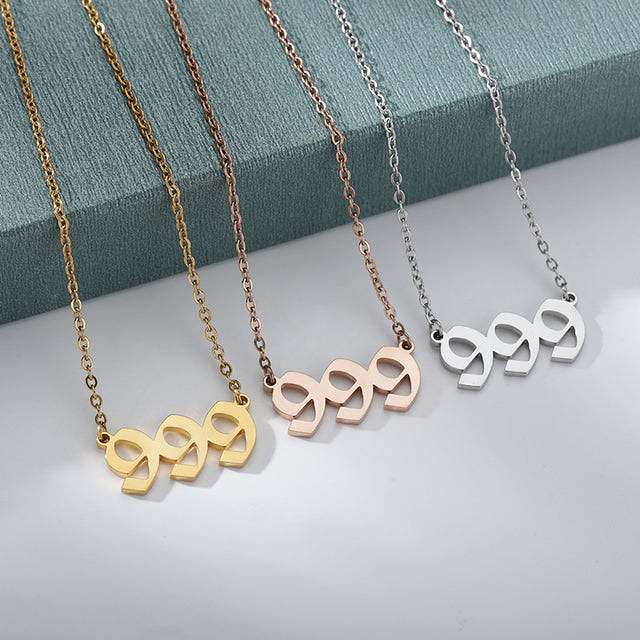 Angel Number Necklaces