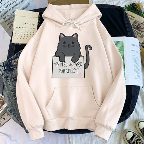 To Me, You Are Purrfect Hoodie