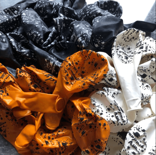 Graduation Party Decorations Printed Latex Balloons 12 inches (20pcs)