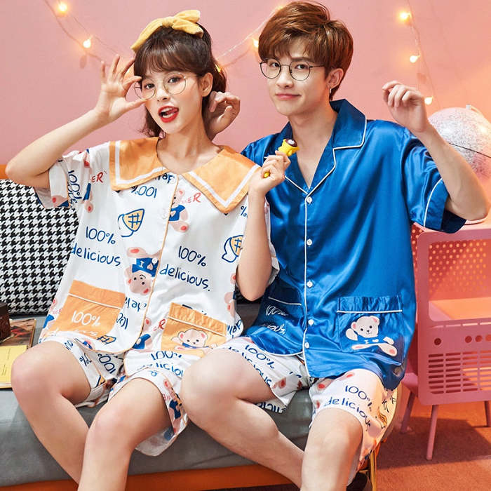 Kawaii Korean Couple Pajamas
