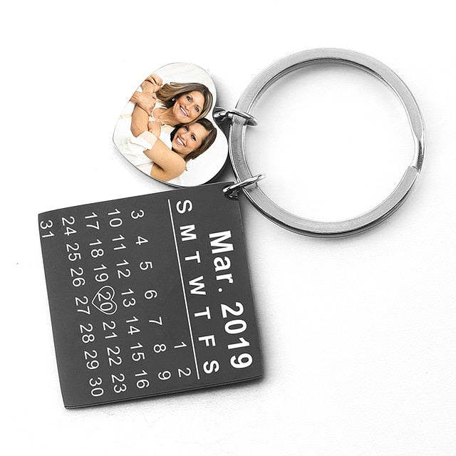 2025 Calendar Keychain Anniversary Gifts