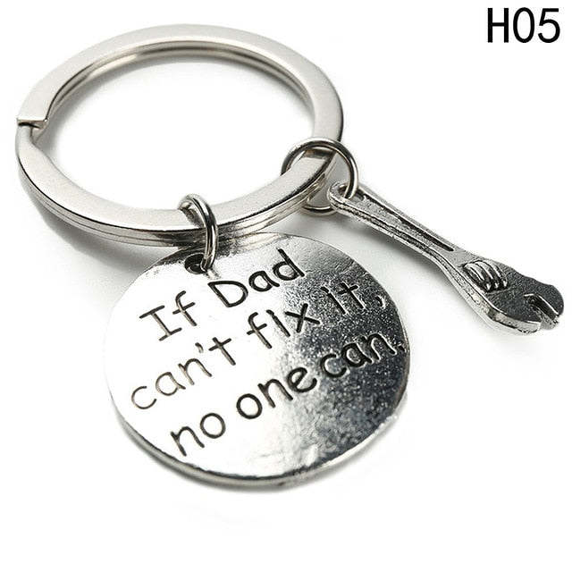 If Dad Can't Fix It No One Can Keychains For Dad