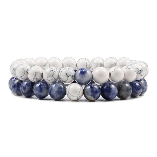 Sodalite Beads Distance Bracelets