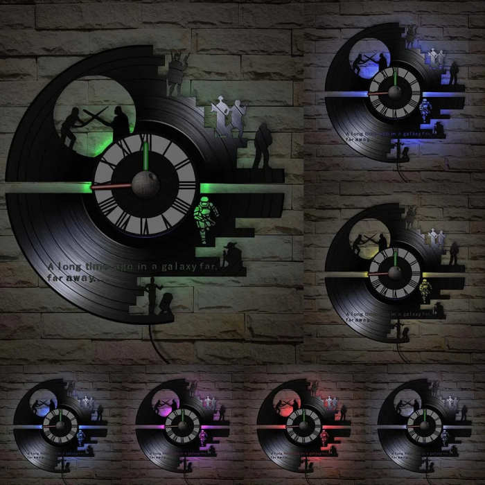 American Epic Space Opera Wall Clock