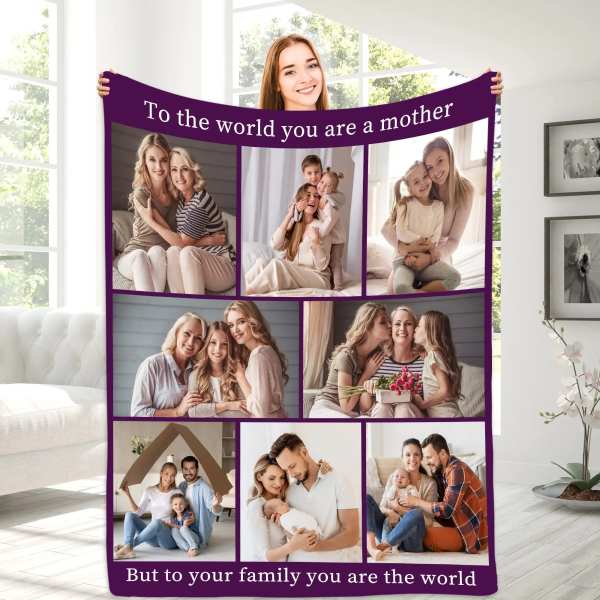 Custom Photo Blankets