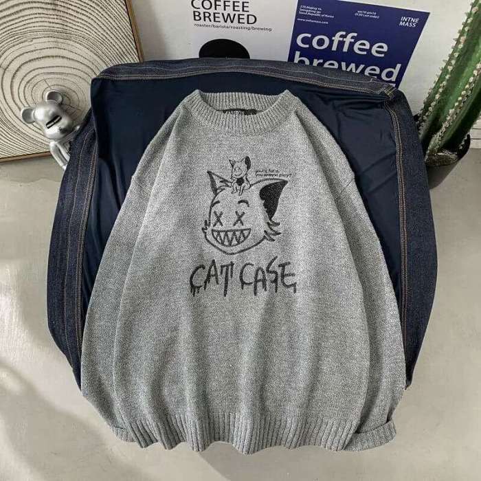 Cat Case Pullover