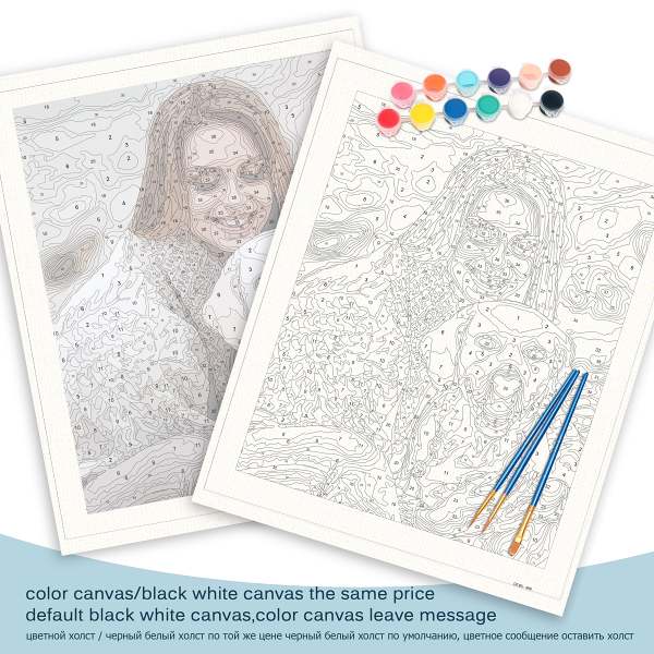 Custom Photo Paint By Numbers Kit