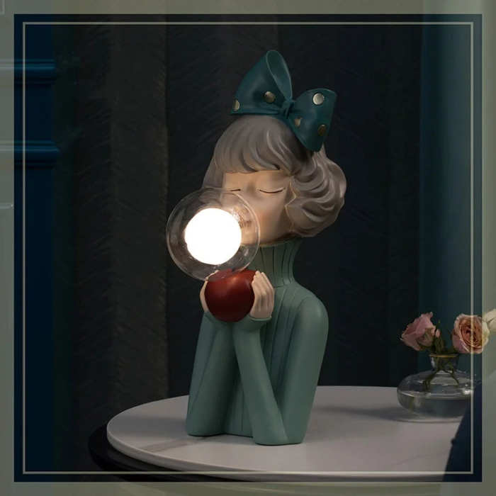 Ambient Fairy Girl Figurines Table Light