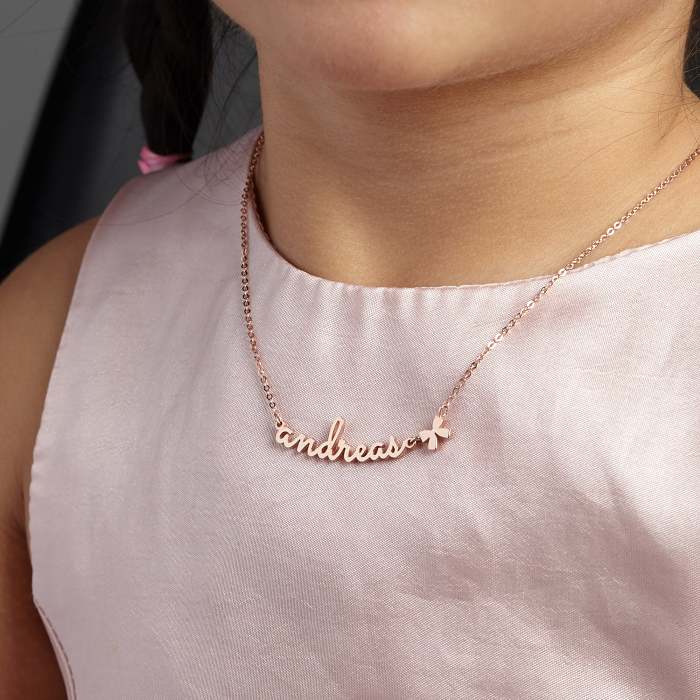 Name Necklace For Kids