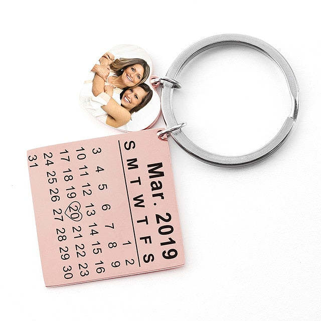 2025 Calendar Keychain Anniversary Gifts