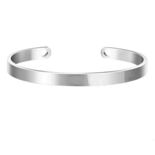 Custom Engraved Couple Cuff Bracelets
