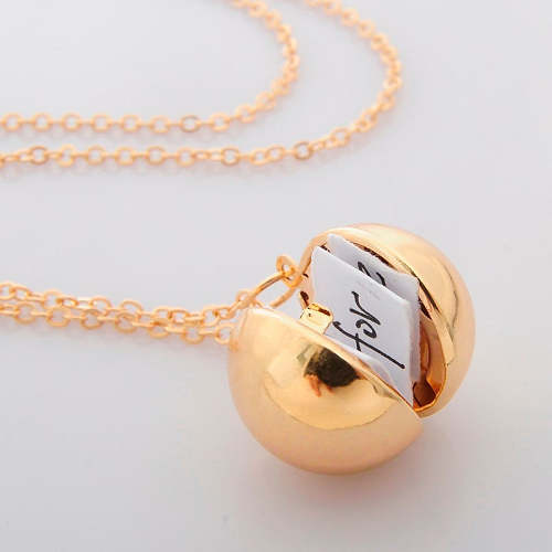 Secret Message Ball Locket