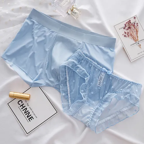 Bodycon Matching Lace Underwear Set For Couples