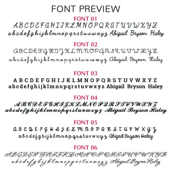 Family Name Necklace For Mom