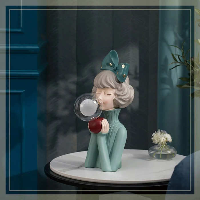 Ambient Fairy Girl Figurines Table Light