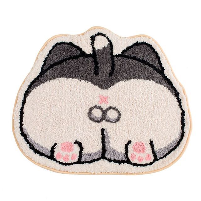 Dog Butt Rug