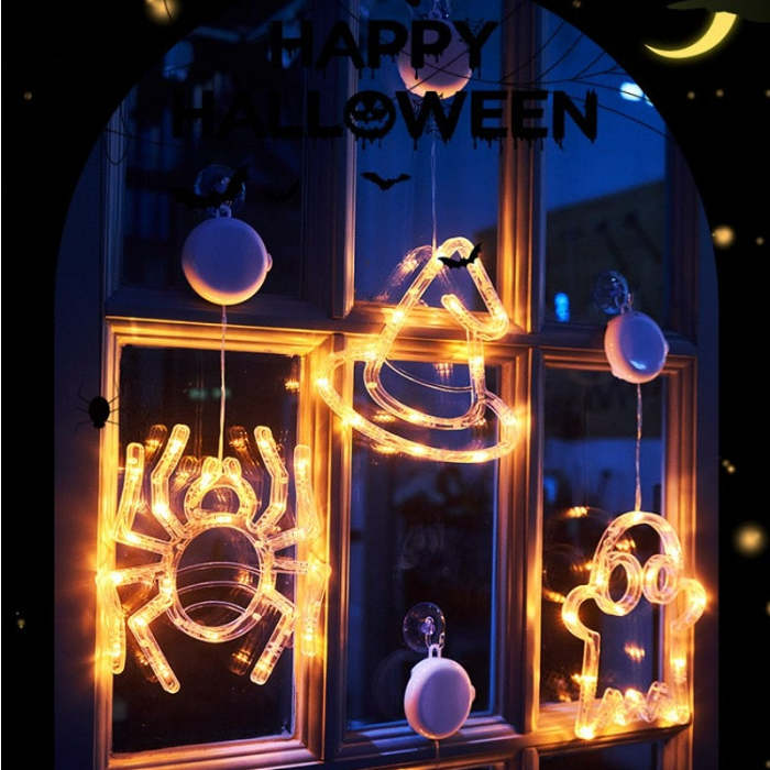 Aesthetic Halloween Theme LED String Lamp