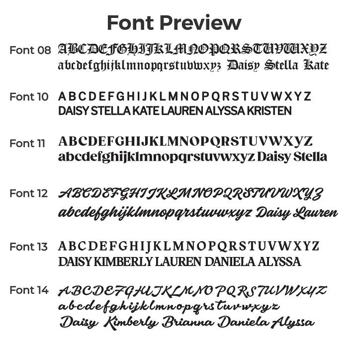 Name Necklace - Curb Chain