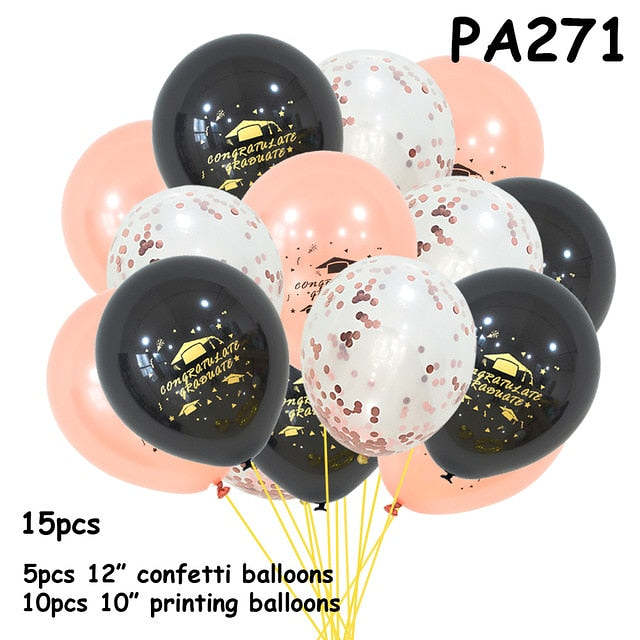 Confetti Congratulation Graduation Balloons