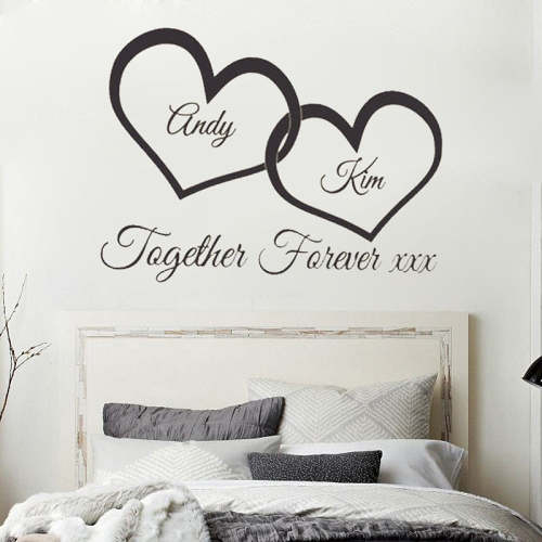 Personalized Custom Vinyl Wall Decal or Car Windshield Sticker