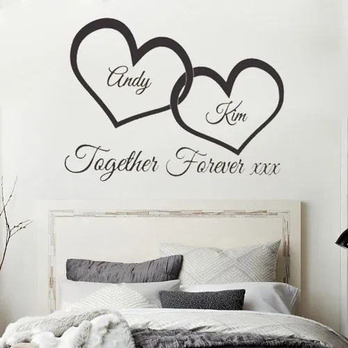 Personalized Custom Vinyl Wall Decal or Car Windshield Sticker