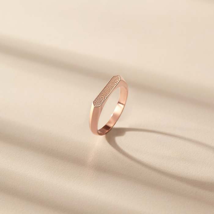 Custom Fingerprint Ring