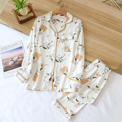 Playful Kitty Pajama Set