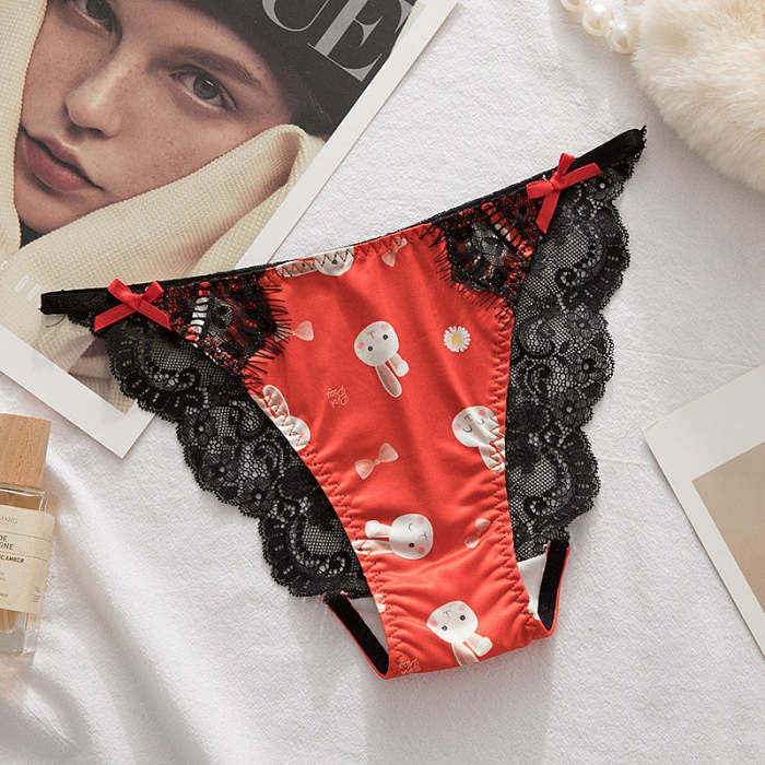 Soft & Cute Cartoon Matching Couple Underwear