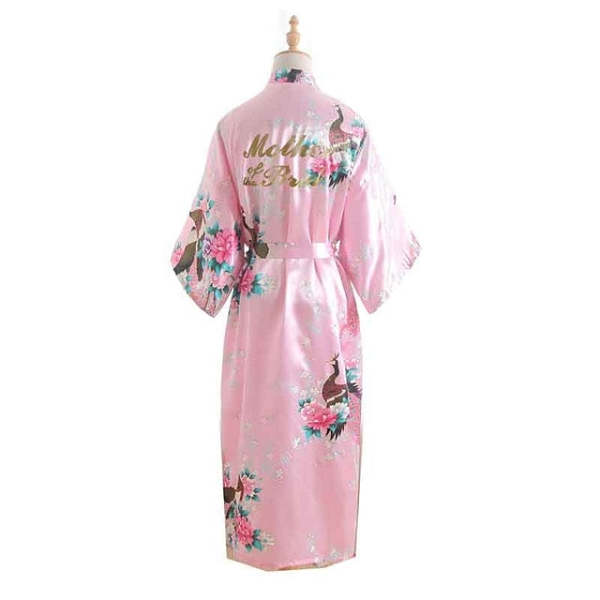 Bride And Bridesmaid Bridal Party Floral Kimono Robes