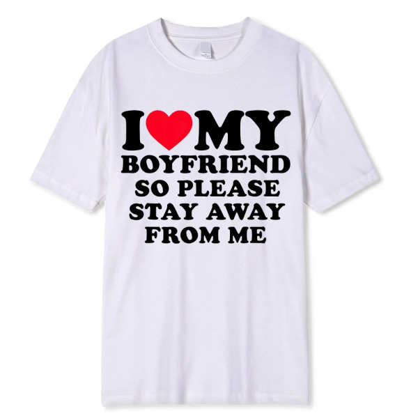 I Love My Girlfriend Boyfriend Shirt
