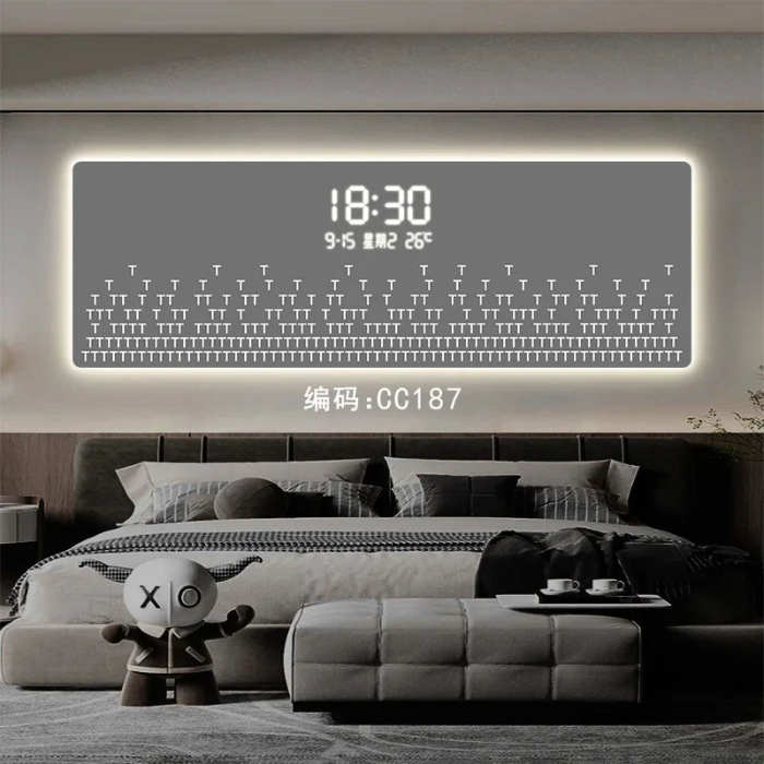 Equalizer Digital LED Wall Clock