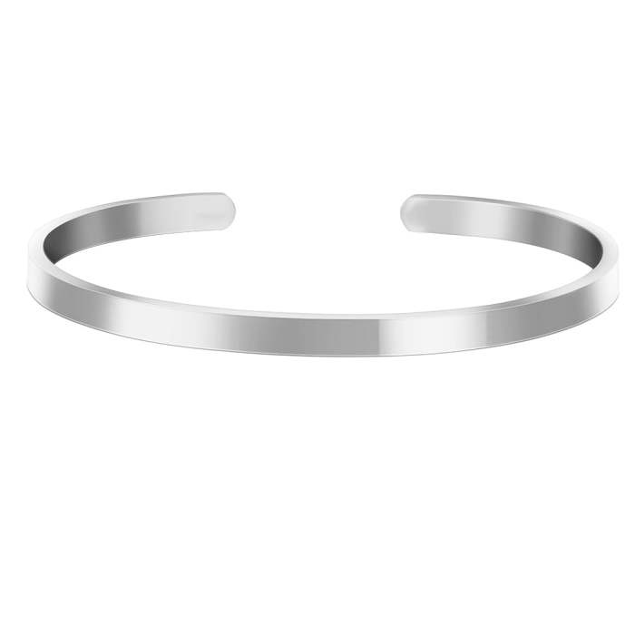 Custom Engraved Couple Cuff Bracelets