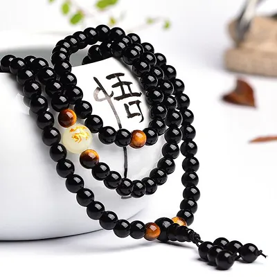 Glow In Dark Dragon Bead Bracelet For Him and Her