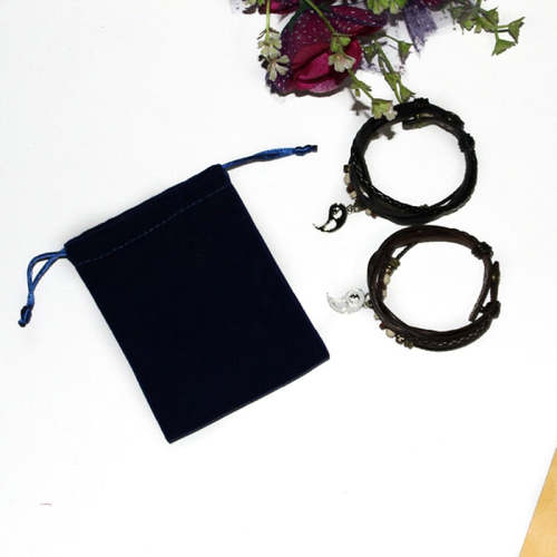 Matching Leather Yin Yang Couples Bracelets Set of 2