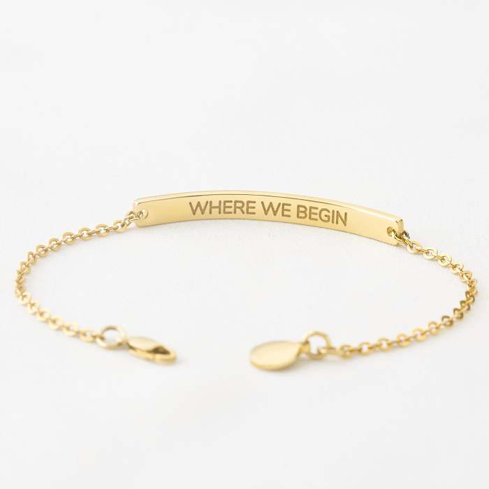 Coordinates Bracelet