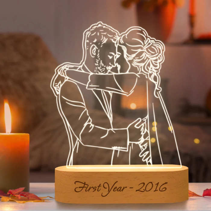 Custom 3D Photo Lamp