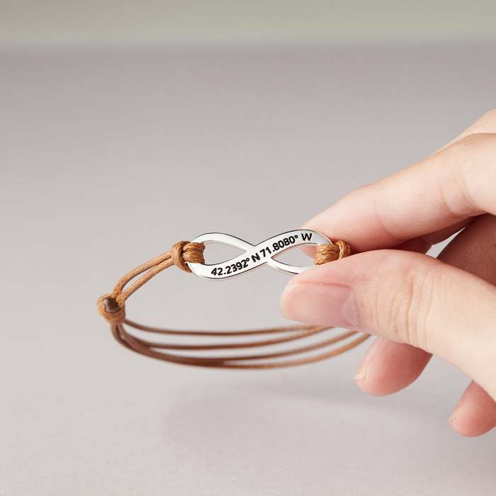 Coordinate Leather Bracelet