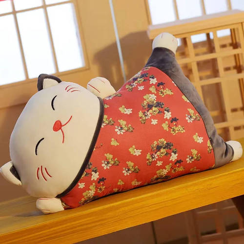 Lucky Cat Pillow