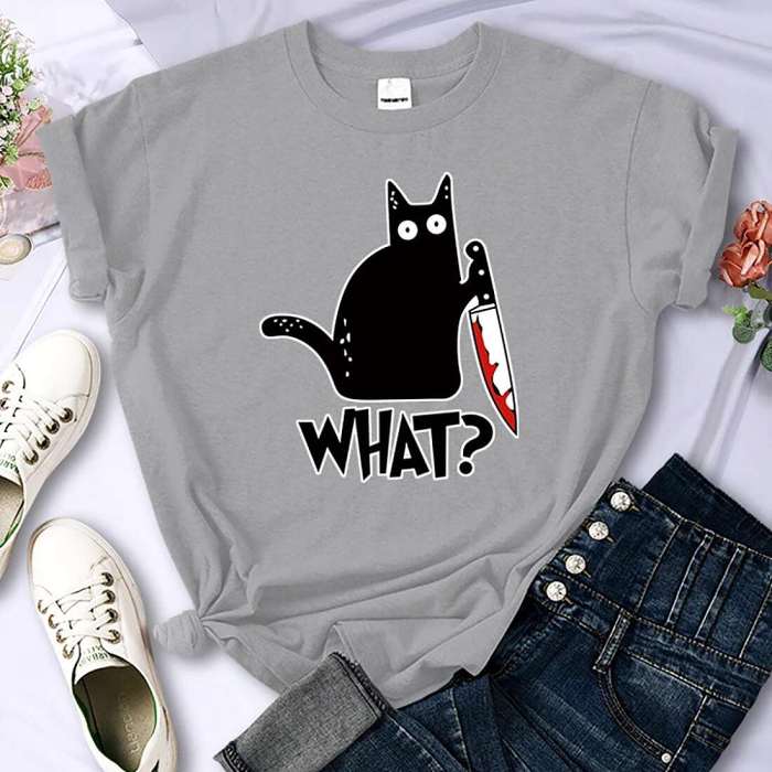 What? Cat Mini T-Shirt