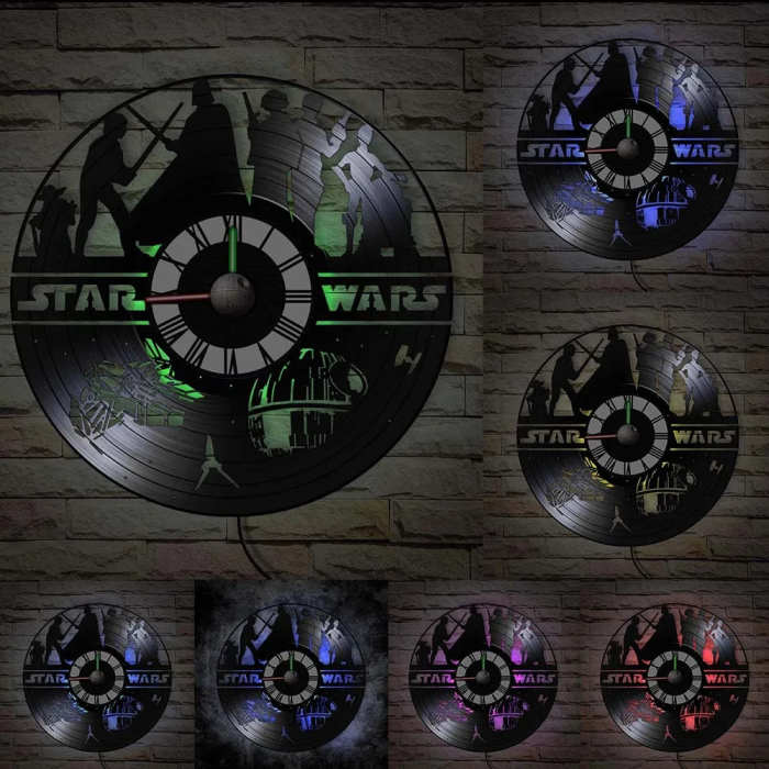 American Epic Space Opera Wall Clock