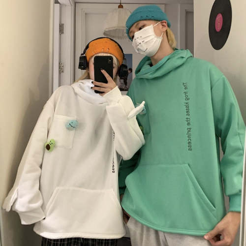 Kawaii Frog Hoodie Zipper Mouth