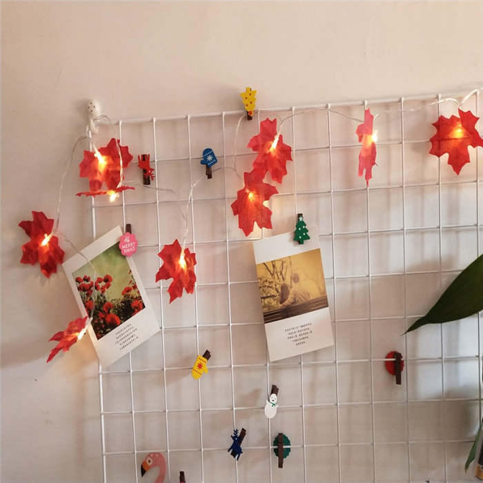 Maple Garland Halloween Thanksgiving LED String lights